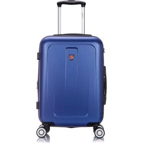 Rta Products Llc DUKAP Crypto Lightweight Hardside Luggage Spinner 20" Carry-On - Blue DKCRY00S-BLU